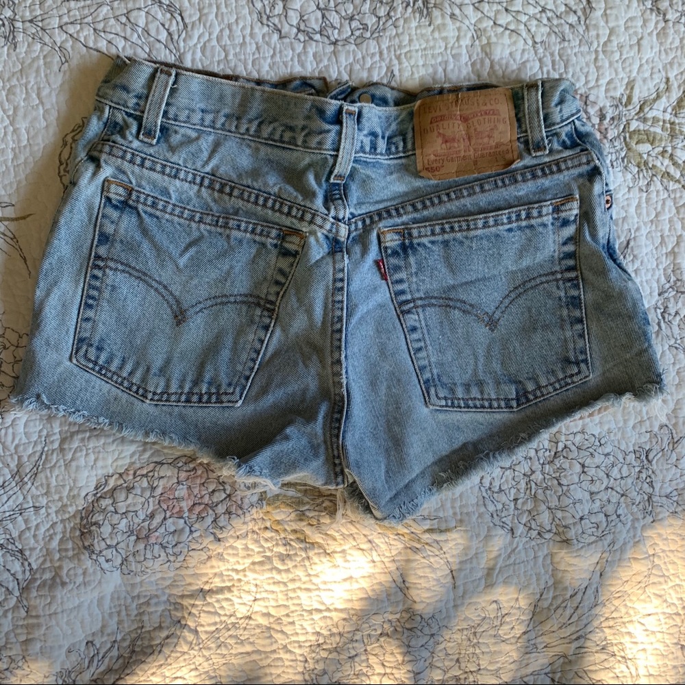 Vintage Levi’s Cutoff Shorts - Light Wash